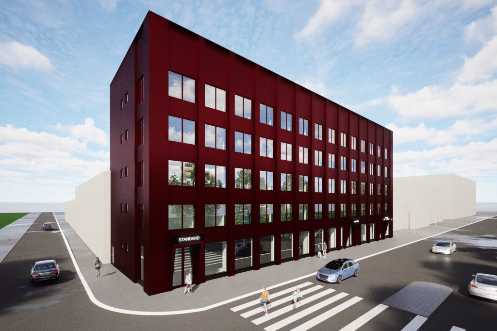 Klaasfassaadiga hoone