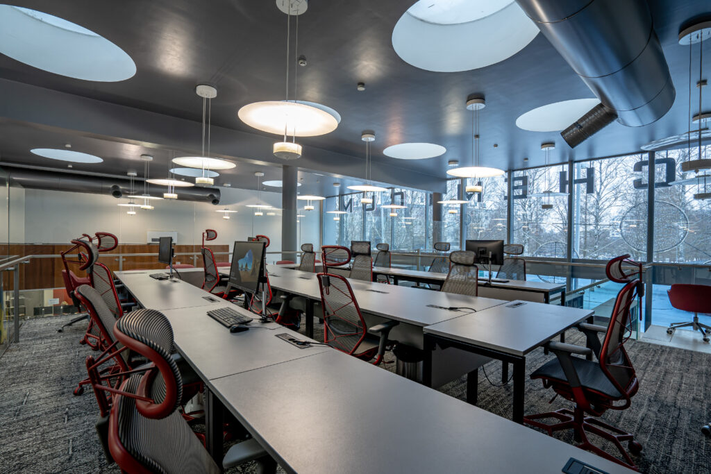 Moodne avatud kontoriala