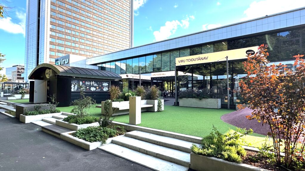 Viru Food Halli väliala Viru keskuse juures